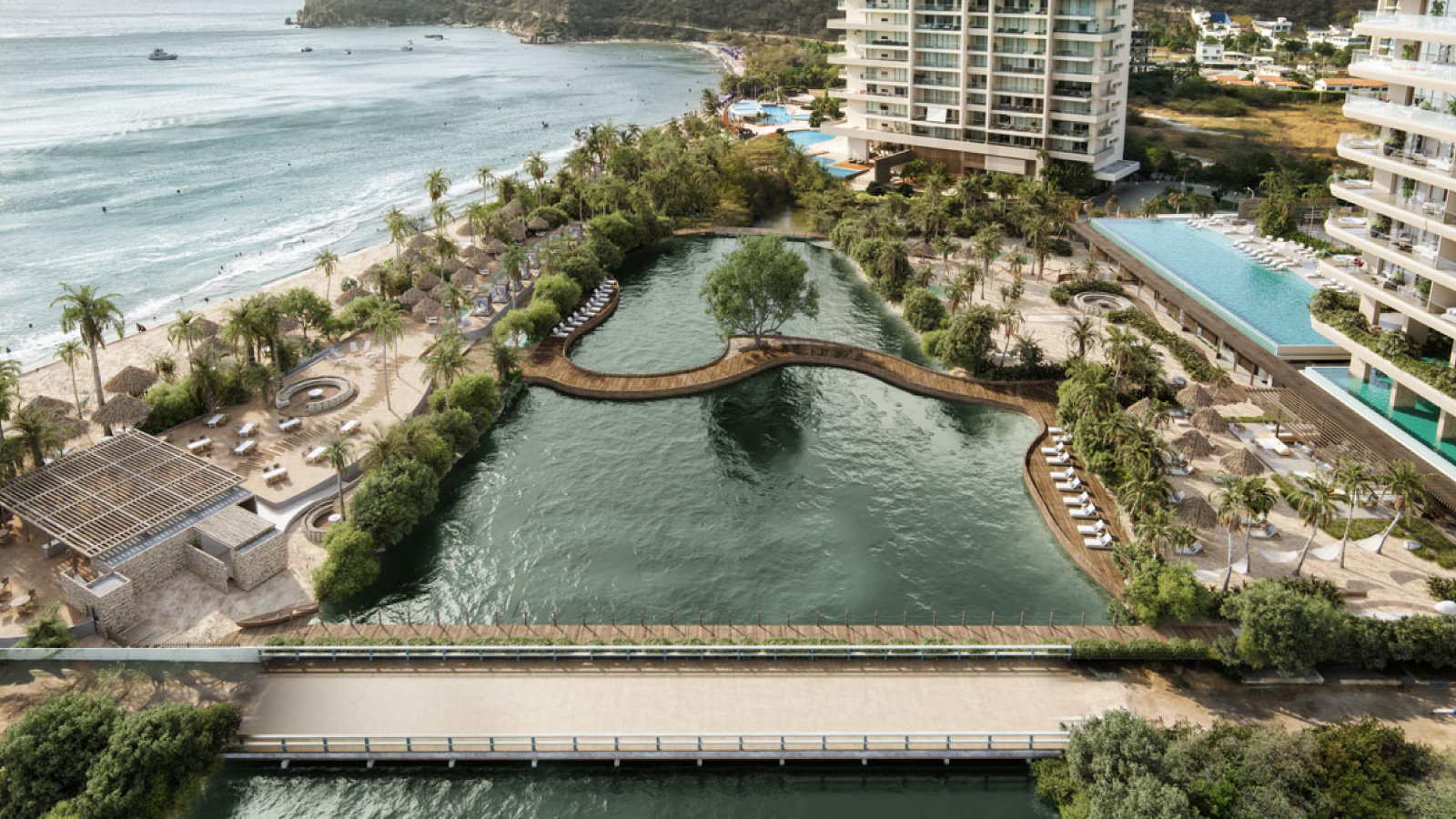 Render Playa Santúa